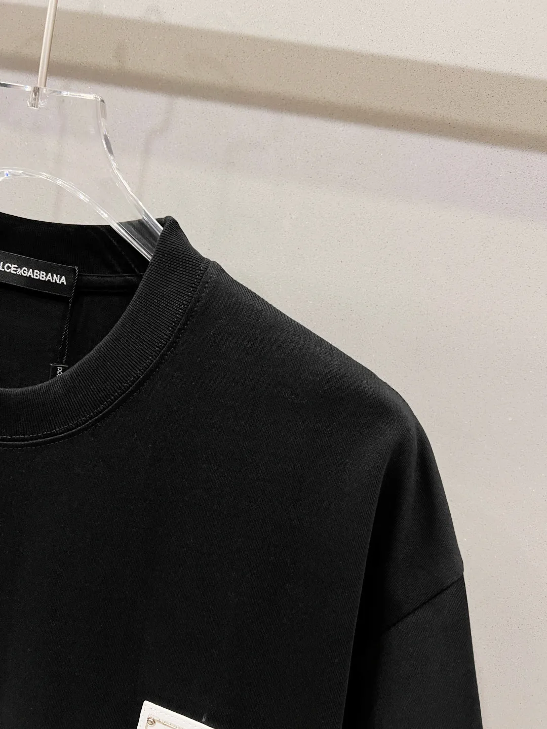 110👍DG logo Logo Same Style T Versatile ( ) : Black White Size：S M L XL